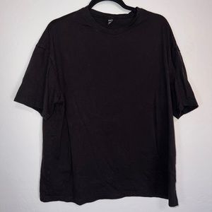 SHEIN Unisex Black T-shirt XL